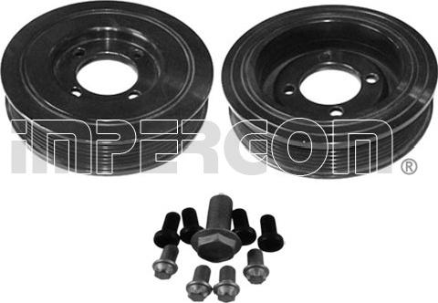 IMPERGOM 10187K - Fulie curea, arbore cotit aaoparts.ro