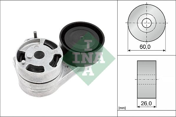 INA 534 0938 10 - Intinzator curea, curea distributie aaoparts.ro