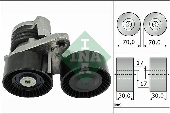 INA 534 0496 10 - Intinzator curea, curea distributie aaoparts.ro