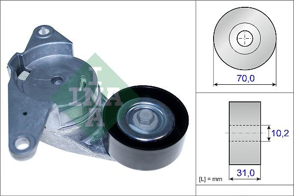 INA 534 0441 10 - Intinzator curea, curea distributie aaoparts.ro