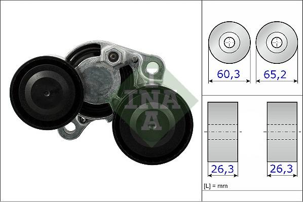 INA 534 0482 10 - Intinzator curea, curea distributie aaoparts.ro