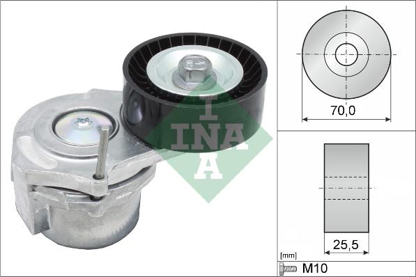 INA 534 0438 10 - Intinzator curea, curea distributie aaoparts.ro