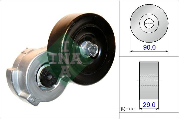 INA 534 0421 10 - Intinzator curea, curea distributie aaoparts.ro