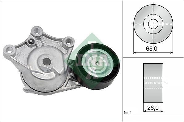 INA 534 0428 10 - Intinzator curea, curea distributie aaoparts.ro