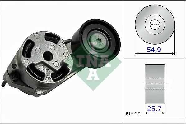 INA 534 0516 10 - Intinzator curea, curea distributie aaoparts.ro