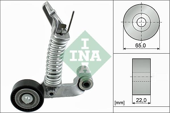 INA 534 0574 10 - Intinzator curea, curea distributie aaoparts.ro