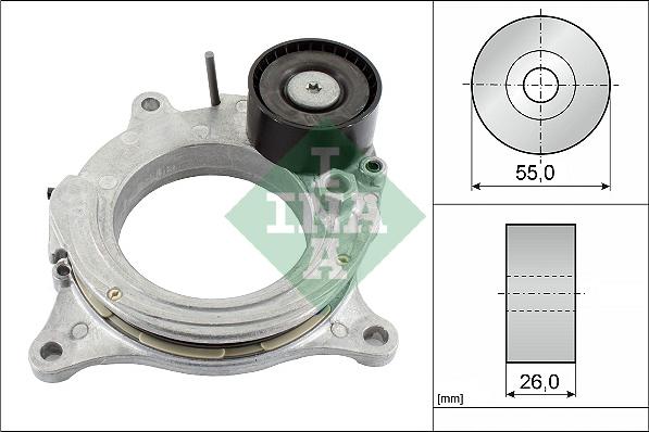 INA 534 0692 10 - Intinzator curea, curea distributie aaoparts.ro