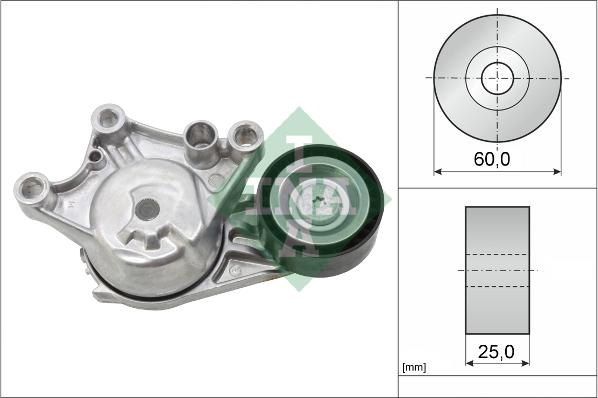 INA 534 0654 10 - Intinzator curea, curea distributie aaoparts.ro