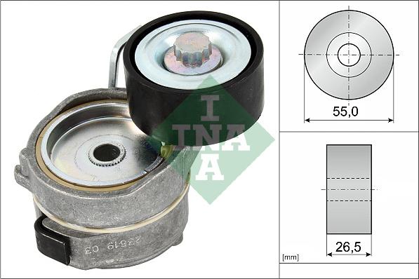 INA 534 0653 10 - Intinzator curea, curea distributie aaoparts.ro