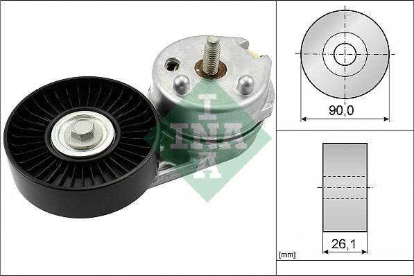 INA 534 0668 10 - Intinzator curea, curea distributie aaoparts.ro