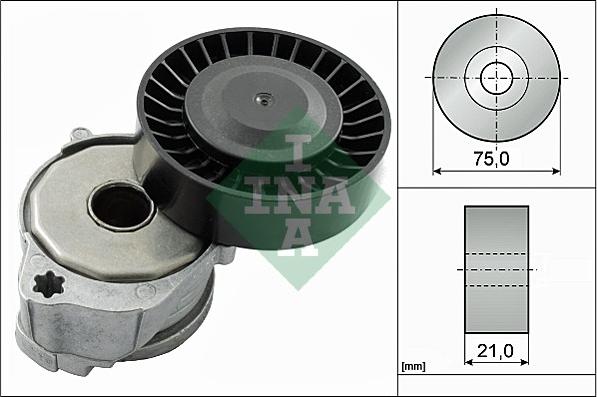 INA 534 0604 10 - Intinzator curea, curea distributie aaoparts.ro