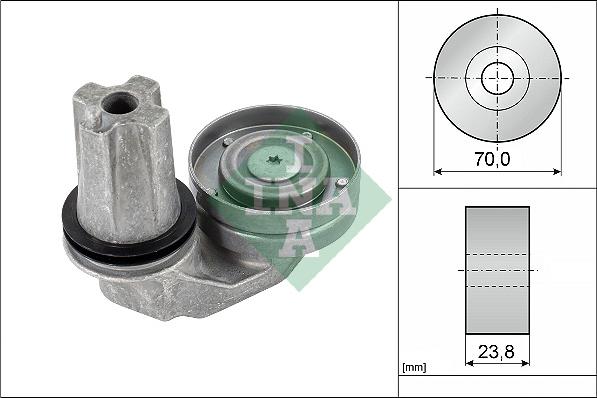 INA 534 0635 10 - Intinzator curea, curea distributie aaoparts.ro