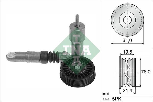 INA 534 0014 10 - Intinzator curea, curea distributie aaoparts.ro