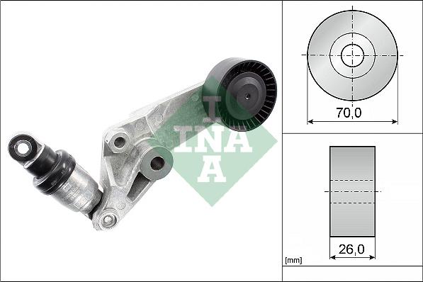 INA 534 0016 10 - Intinzator curea, curea distributie aaoparts.ro