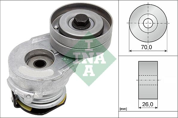 INA 534 0082 30 - Intinzator curea, curea distributie aaoparts.ro