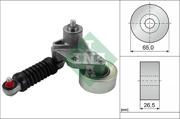 INA 534 0037 10 - Intinzator curea, curea distributie aaoparts.ro