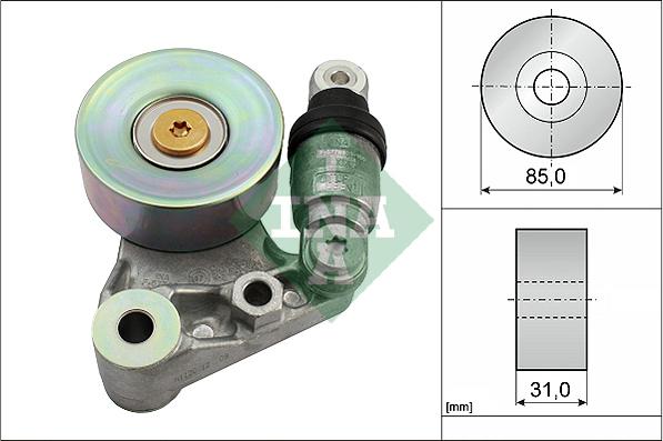 INA 534 0021 10 - Intinzator curea, curea distributie aaoparts.ro