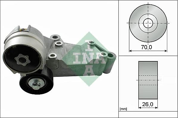 INA 534 0146 10 - Intinzator curea, curea distributie aaoparts.ro