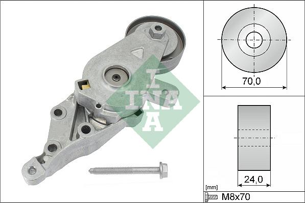 INA 534 0140 30 - Intinzator curea, curea distributie aaoparts.ro