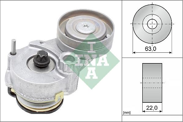 INA 534 0147 10 - Intinzator curea, curea distributie aaoparts.ro