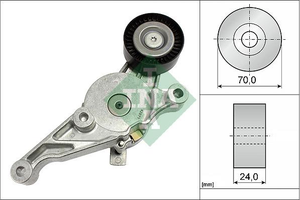 INA 534 0151 10 - Intinzator curea, curea distributie aaoparts.ro