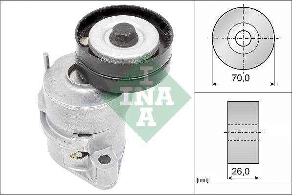 INA 534 0102 30 - Intinzator curea, curea distributie aaoparts.ro