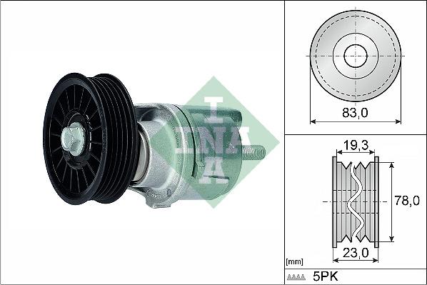 INA 534 0185 10 - Intinzator curea, curea distributie aaoparts.ro