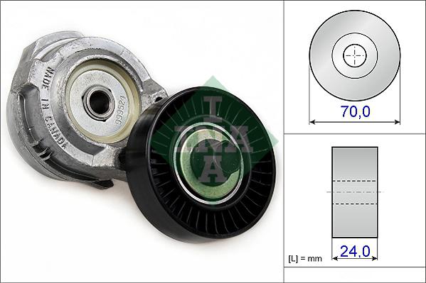 INA 534 0137 30 - Intinzator curea, curea distributie aaoparts.ro