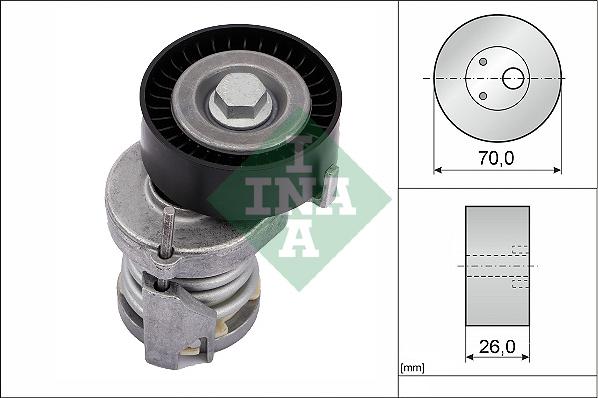 INA 534 0123 20 - Intinzator curea, curea distributie aaoparts.ro