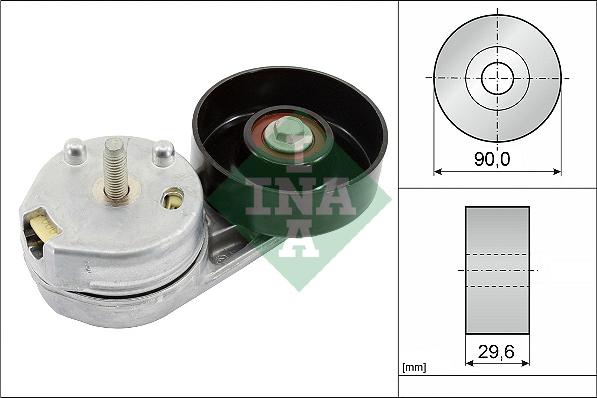 INA 534 0358 10 - Intinzator curea, curea distributie aaoparts.ro