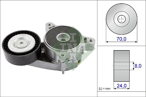 INA 534 0361 10 - Intinzator curea, curea distributie aaoparts.ro