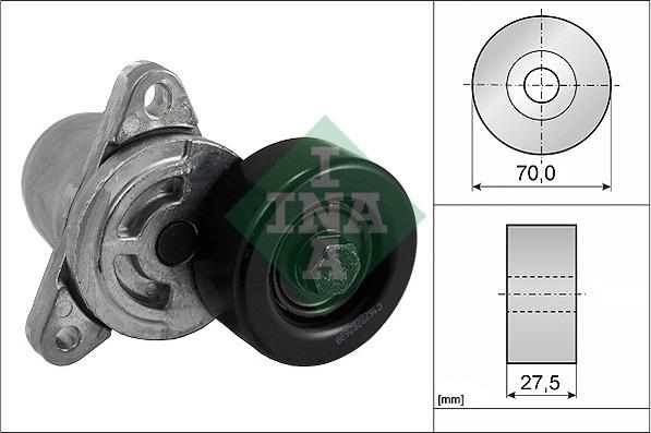 INA 534 0306 10 - Intinzator curea, curea distributie aaoparts.ro