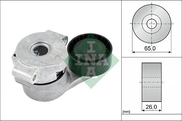 INA 534 0308 10 - Intinzator curea, curea distributie aaoparts.ro