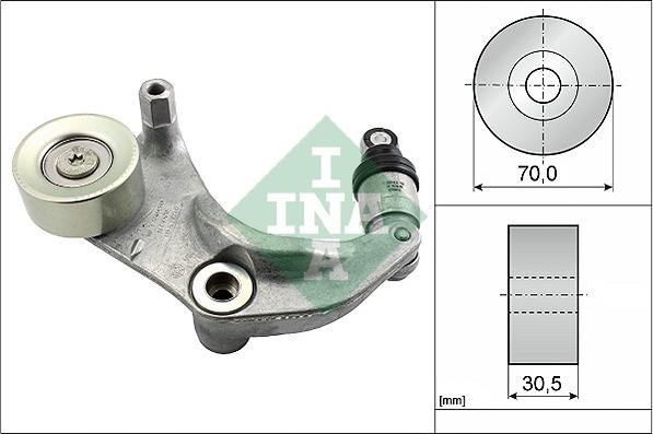 INA 534 0316 10 - Intinzator curea, curea distributie aaoparts.ro