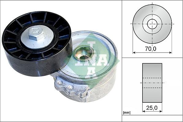 INA 534 0334 10 - Intinzator curea, curea distributie aaoparts.ro