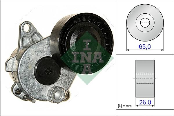 INA 534 0336 10 - Intinzator curea, curea distributie aaoparts.ro