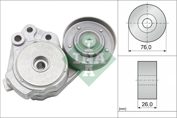 INA 534 0374 10 - Intinzator curea, curea distributie aaoparts.ro