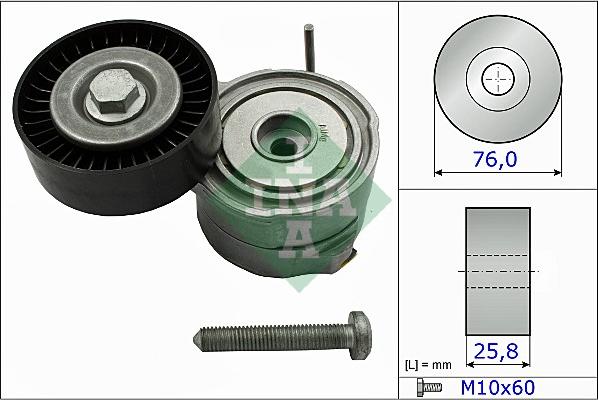 INA 534 0375 10 - Intinzator curea, curea distributie aaoparts.ro