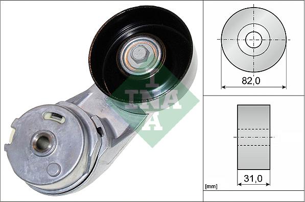 INA 534 0372 10 - Intinzator curea, curea distributie aaoparts.ro