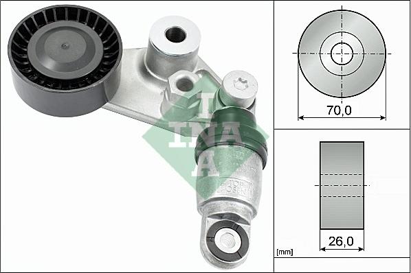 INA 534 0297 10 - Intinzator curea, curea distributie aaoparts.ro