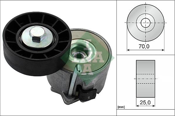 INA 534 0280 10 - Intinzator curea, curea distributie aaoparts.ro