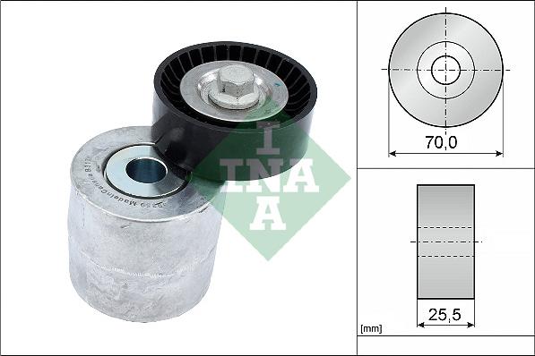 INA 534 0715 10 - Intinzator curea, curea distributie aaoparts.ro