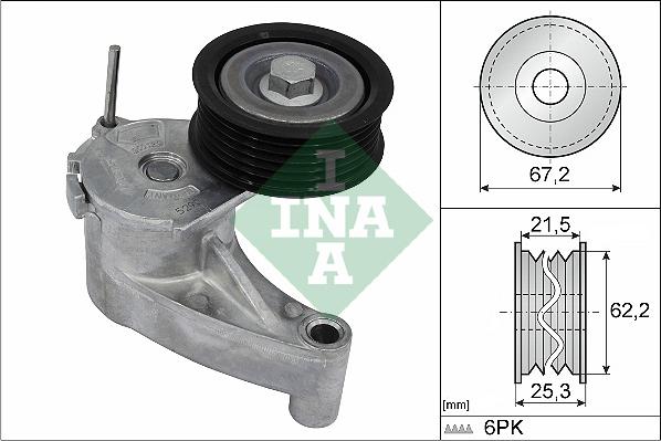 INA 534 0710 10 - Intinzator curea, curea distributie aaoparts.ro