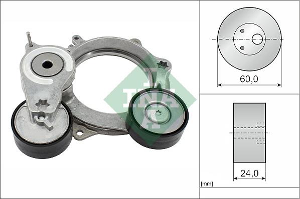 INA 534 0718 10 - Intinzator curea, curea distributie aaoparts.ro