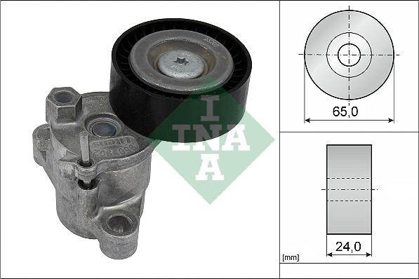 INA 534 0729 10 - Intinzator curea, curea distributie aaoparts.ro