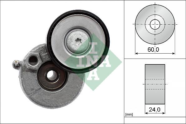 INA 534 0728 10 - Intinzator curea, curea distributie aaoparts.ro