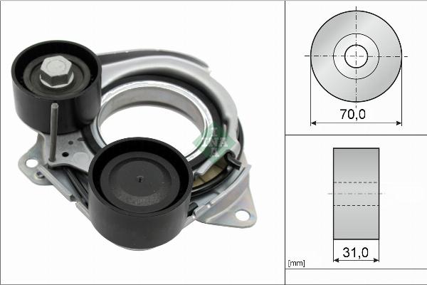 INA 534 1010 10 - Intinzator curea, curea distributie aaoparts.ro