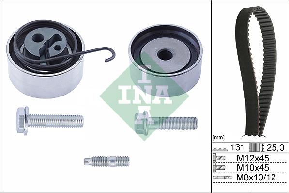 INA 530 0494 10 - Set curea de distributie aaoparts.ro