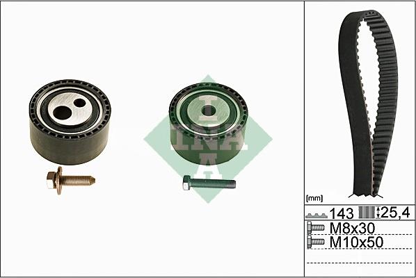 INA 530 0447 10 - Set curea de distributie aaoparts.ro