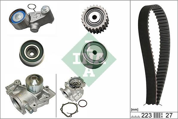 INA 530 0426 30 - Set pompa apa + curea dintata aaoparts.ro